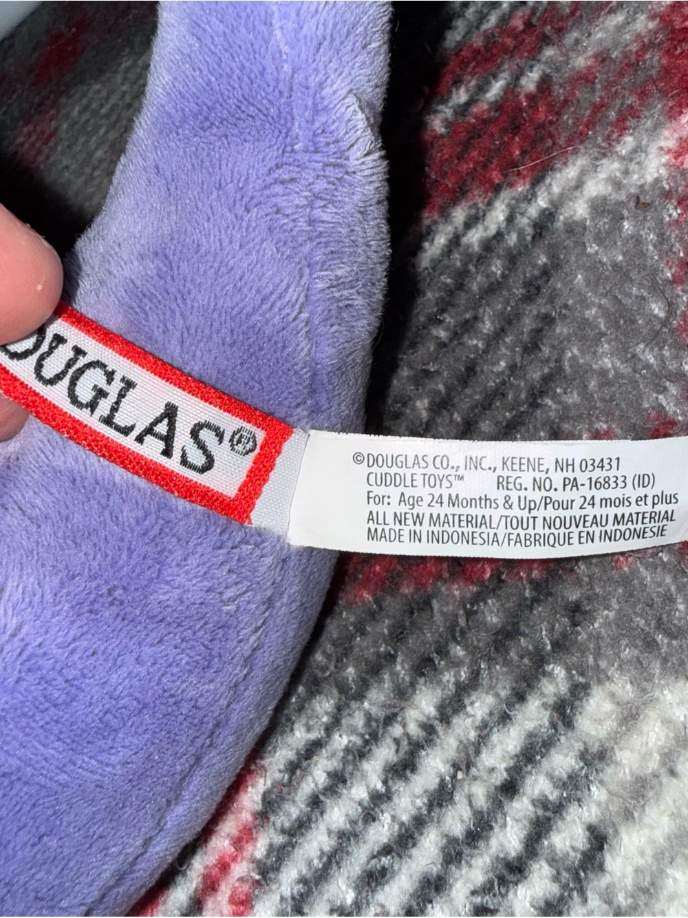 Douglas Cuddle Toys Narwhal Whale Stuffed Animal Soft Plush 2019 - Picture 3 of 7